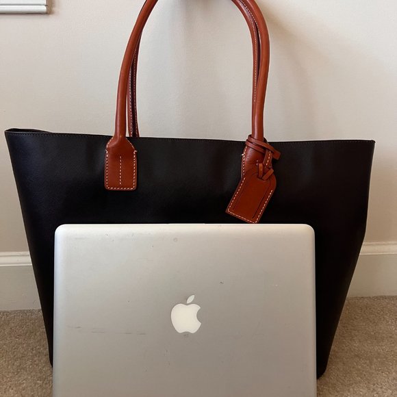 Dooney & Bourke Saffiano Large Shopper Tote Amber - Picture 3 of 8